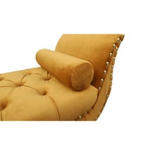 Nizar Velvet Ottoman Bench